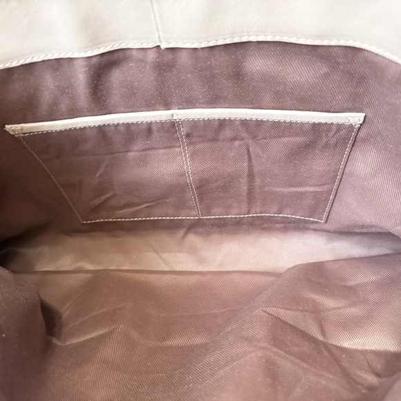 Buttery Soft Genuine Leather Tote Satchel Briefcase Bag Made in Italy - Picture 15 of 16